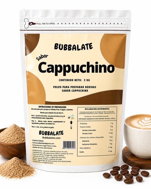 BASE CAPPUCHINO 2 KG