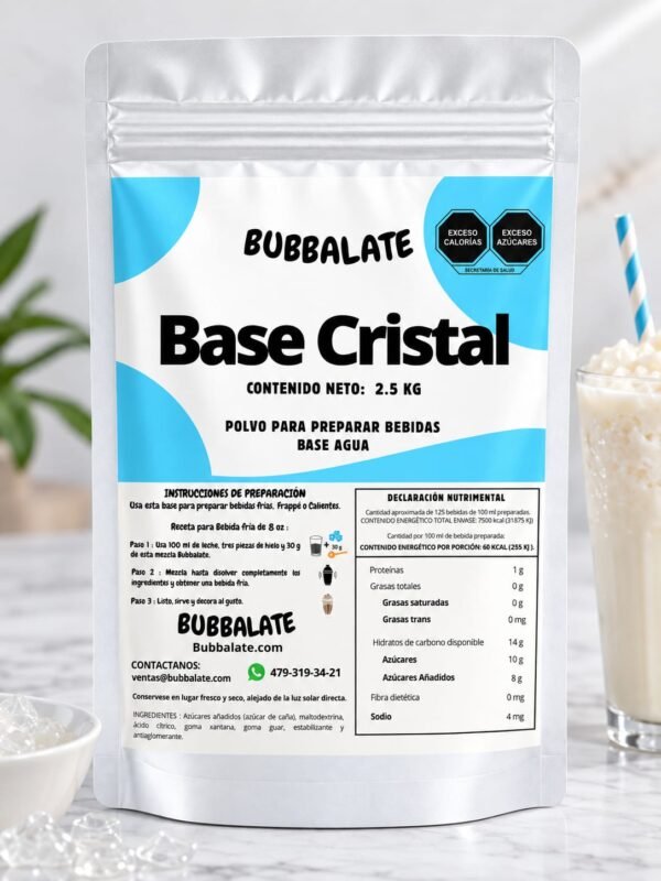 Base Cristal 2.5kg BASE CRISTAL 2.5 KG