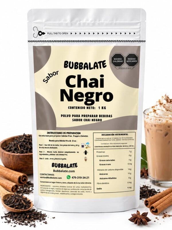 Chai Negro 1kg CHAI NEGRO 1 KG