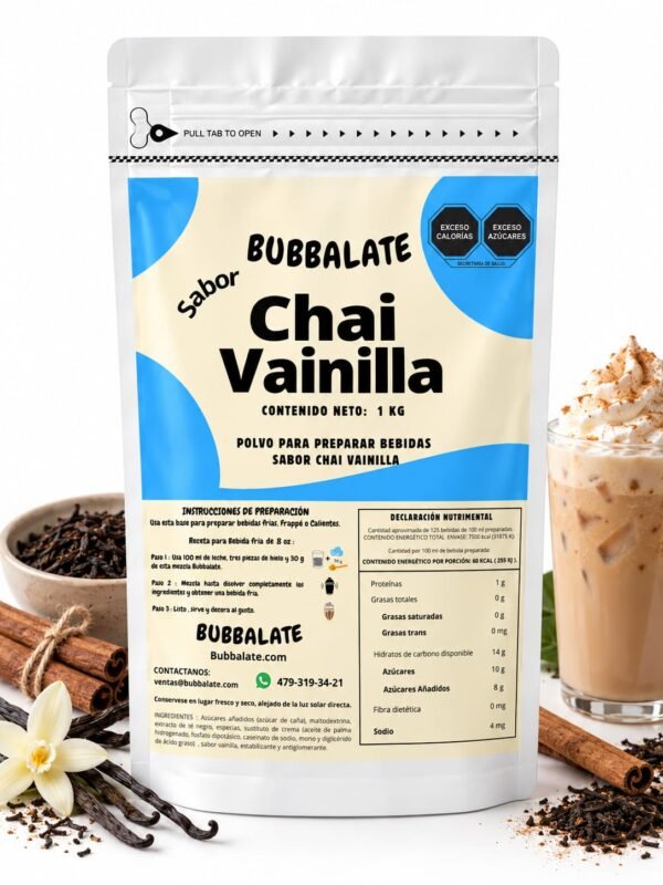 CHAI VAINILLA 1 KG