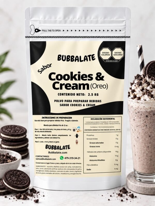COOKIES & CREAM 2.5 KG