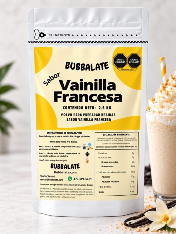 VAINILLA FRANCESA 2.5 KG