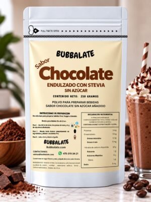 CHOCOLATE 250 G S/AZÚCAR