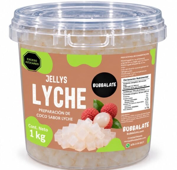 JELLYS LYCHE 1 KG