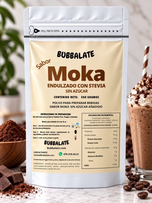 MOKA 500 G S/AZÚCAR