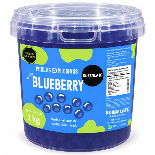 PERLAS EXPLOSIVAS BLUEBERRY 1 KG