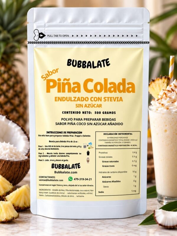PIÑA COLADA 500 G S/AZÚCAR