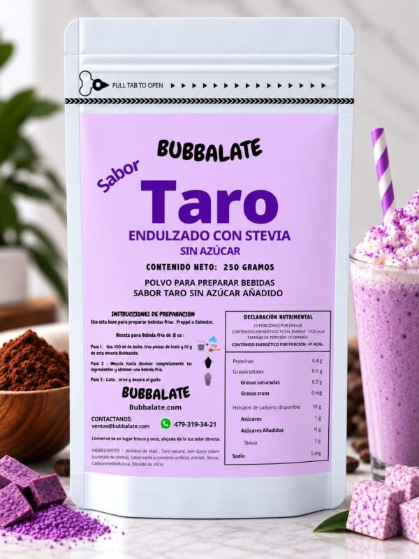 TARO 250 G S/AZÚCAR