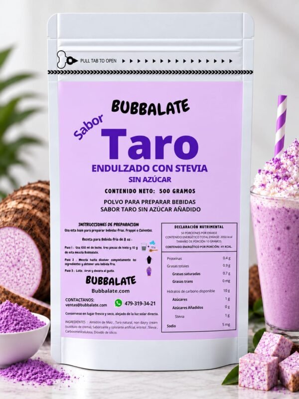 TARO 500 G S/AZÚCAR